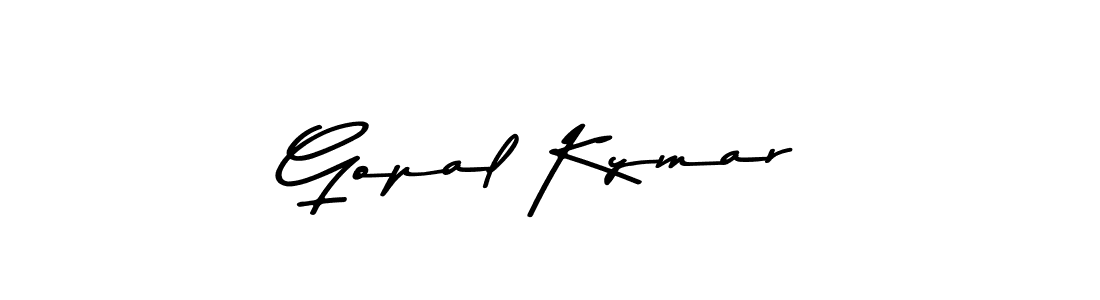 Gopal Kymar stylish signature style. Best Handwritten Sign (Asem Kandis PERSONAL USE) for my name. Handwritten Signature Collection Ideas for my name Gopal Kymar. Gopal Kymar signature style 9 images and pictures png