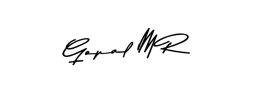 Use a signature maker to create a handwritten signature online. With this signature software, you can design (Asem Kandis PERSONAL USE) your own signature for name Gopal M R. Gopal M R signature style 9 images and pictures png