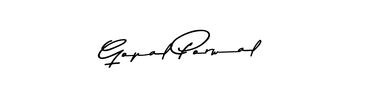 Make a beautiful signature design for name Gopal Porwal. Use this online signature maker to create a handwritten signature for free. Gopal Porwal signature style 9 images and pictures png
