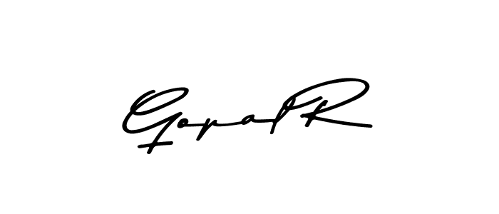 Make a beautiful signature design for name Gopal R. Use this online signature maker to create a handwritten signature for free. Gopal R signature style 9 images and pictures png