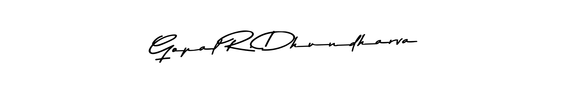 if you are searching for the best signature style for your name Gopal R. Dhundharva. so please give up your signature search. here we have designed multiple signature styles  using Asem Kandis PERSONAL USE. Gopal R. Dhundharva signature style 9 images and pictures png