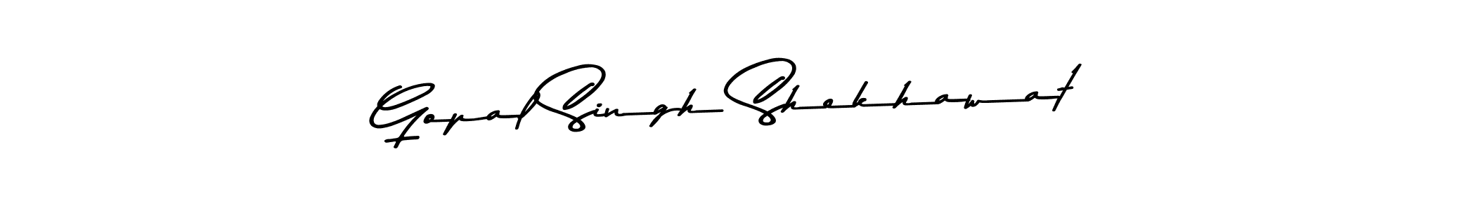 How to make Gopal Singh Shekhawat signature? Asem Kandis PERSONAL USE is a professional autograph style. Create handwritten signature for Gopal Singh Shekhawat name. Gopal Singh Shekhawat signature style 9 images and pictures png
