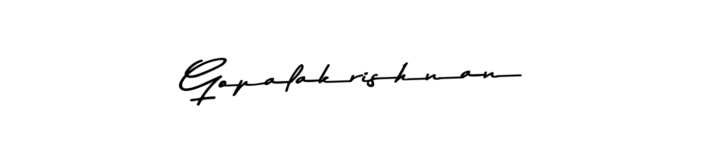 Once you've used our free online signature maker to create your best signature Asem Kandis PERSONAL USE style, it's time to enjoy all of the benefits that Gopalakrishnan name signing documents. Gopalakrishnan signature style 9 images and pictures png