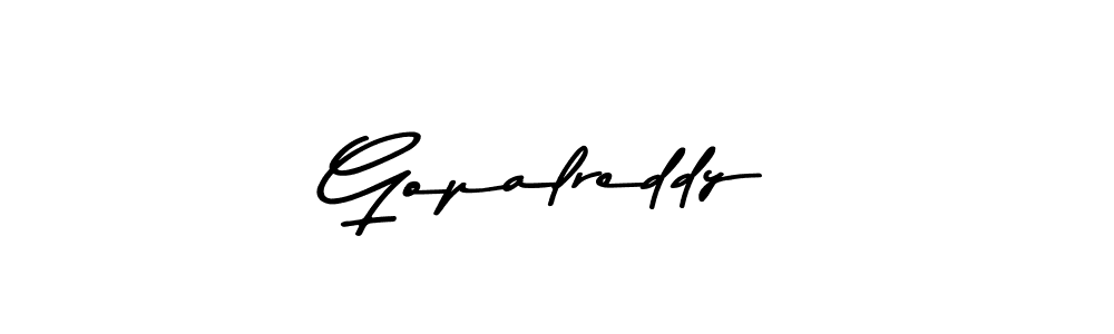 Also we have Gopalreddy name is the best signature style. Create professional handwritten signature collection using Asem Kandis PERSONAL USE autograph style. Gopalreddy signature style 9 images and pictures png