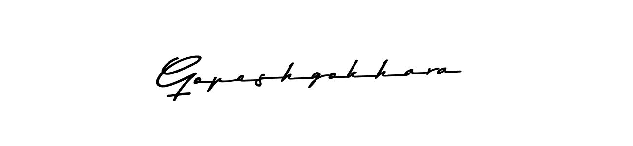 Similarly Asem Kandis PERSONAL USE is the best handwritten signature design. Signature creator online .You can use it as an online autograph creator for name Gopeshgokhara. Gopeshgokhara signature style 9 images and pictures png