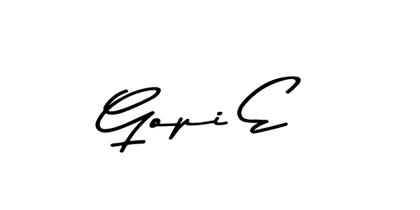 Make a beautiful signature design for name Gopi E. Use this online signature maker to create a handwritten signature for free. Gopi E signature style 9 images and pictures png