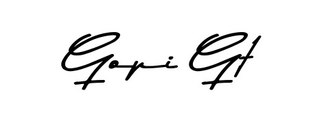 Explore multiple handwriting variations for Gopi Gt including this stunning Asem Kandis PERSONAL USE design. Free to use across all platforms. Gopi Gt signature style 9 images and pictures png