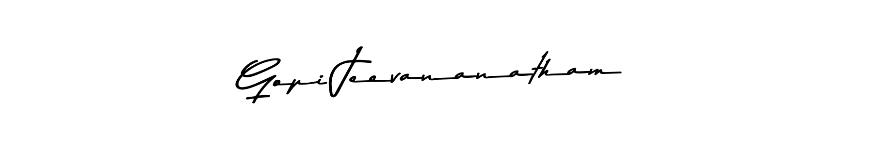 Create a beautiful signature design for name Gopi Jeevananatham. With this signature (Asem Kandis PERSONAL USE) fonts, you can make a handwritten signature for free. Gopi Jeevananatham signature style 9 images and pictures png