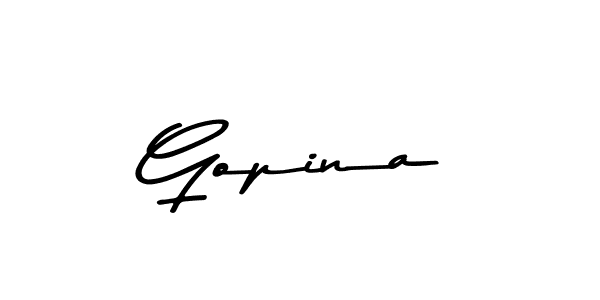 Also You can easily find your signature by using the search form. We will create Gopina name handwritten signature images for you free of cost using Asem Kandis PERSONAL USE sign style. Gopina signature style 9 images and pictures png