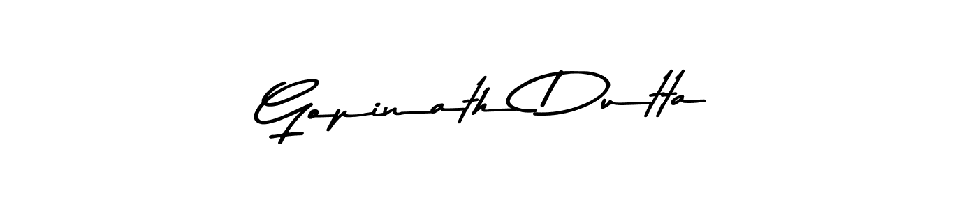 Use a signature maker to create a handwritten signature online. With this signature software, you can design (Asem Kandis PERSONAL USE) your own signature for name Gopinath Dutta. Gopinath Dutta signature style 9 images and pictures png