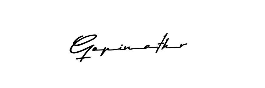 Use a signature maker to create a handwritten signature online. With this signature software, you can design (Asem Kandis PERSONAL USE) your own signature for name Gopinathr. Gopinathr signature style 9 images and pictures png