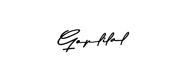 The best way (Asem Kandis PERSONAL USE) to make a short signature is to pick only two or three words in your name. The name Goplilal include a total of six letters. For converting this name. Goplilal signature style 9 images and pictures png