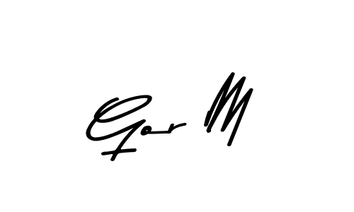 Once you've used our free online signature maker to create your best signature Asem Kandis PERSONAL USE style, it's time to enjoy all of the benefits that Gor M name signing documents. Gor M signature style 9 images and pictures png