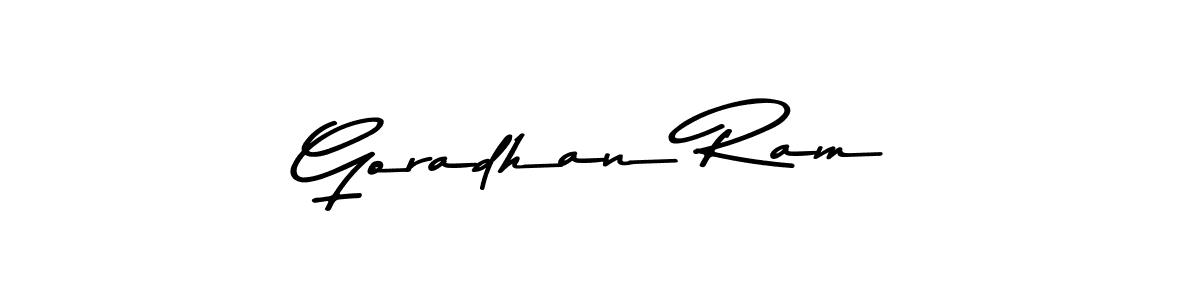 if you are searching for the best signature style for your name Goradhan Ram. so please give up your signature search. here we have designed multiple signature styles  using Asem Kandis PERSONAL USE. Goradhan Ram signature style 9 images and pictures png