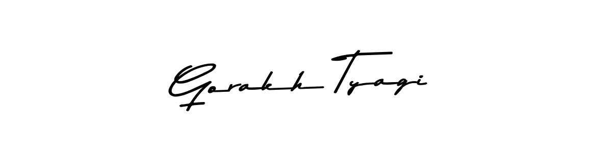 How to Draw Gorakh Tyagi signature style? Asem Kandis PERSONAL USE is a latest design signature styles for name Gorakh Tyagi. Gorakh Tyagi signature style 9 images and pictures png