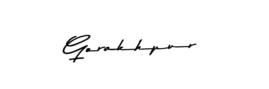 Use a signature maker to create a handwritten signature online. With this signature software, you can design (Asem Kandis PERSONAL USE) your own signature for name Gorakhpur. Gorakhpur signature style 9 images and pictures png