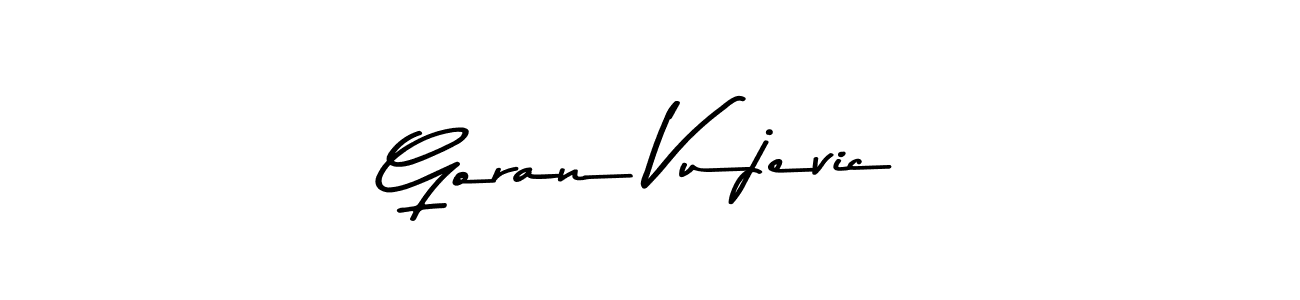 Similarly Asem Kandis PERSONAL USE is the best handwritten signature design. Signature creator online .You can use it as an online autograph creator for name Goran Vujevic. Goran Vujevic signature style 9 images and pictures png