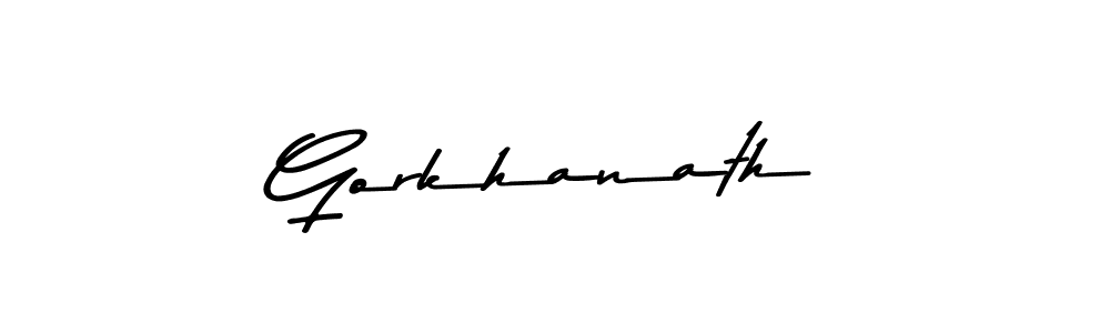 How to Draw Gorkhanath signature style? Asem Kandis PERSONAL USE is a latest design signature styles for name Gorkhanath. Gorkhanath signature style 9 images and pictures png