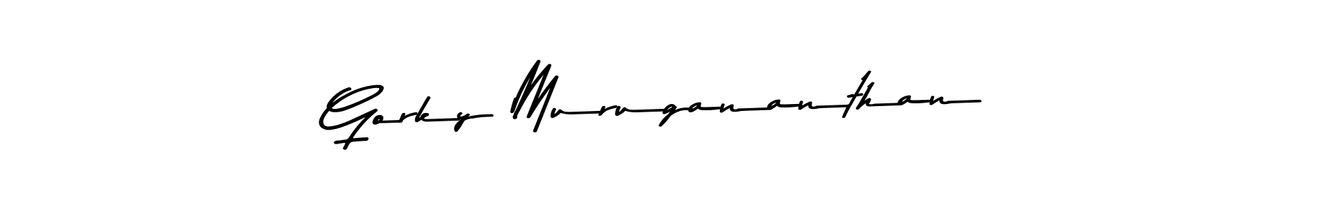 It looks lik you need a new signature style for name Gorky Murugananthan. Design unique handwritten (Asem Kandis PERSONAL USE) signature with our free signature maker in just a few clicks. Gorky Murugananthan signature style 9 images and pictures png