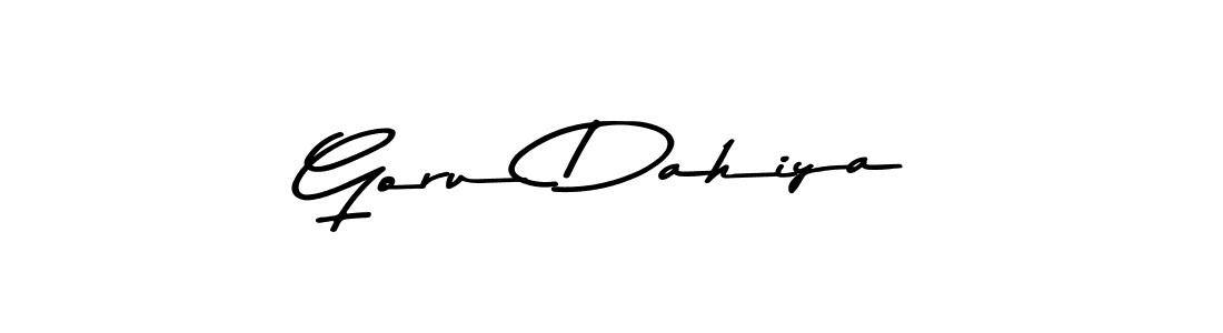 You can use this online signature creator to create a handwritten signature for the name Goru Dahiya. This is the best online autograph maker. Goru Dahiya signature style 9 images and pictures png