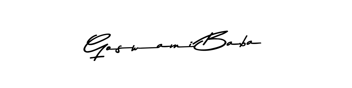 You can use this online signature creator to create a handwritten signature for the name Goswami Baba. This is the best online autograph maker. Goswami Baba signature style 9 images and pictures png