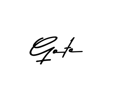 Also we have Gote name is the best signature style. Create professional handwritten signature collection using Asem Kandis PERSONAL USE autograph style. Gote signature style 9 images and pictures png