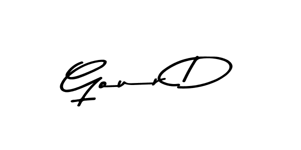 Use a signature maker to create a handwritten signature online. With this signature software, you can design (Asem Kandis PERSONAL USE) your own signature for name Gour D. Gour D signature style 9 images and pictures png