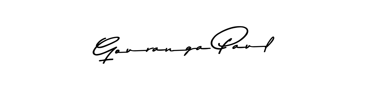 Create a beautiful signature design for name Gouranga Paul. With this signature (Asem Kandis PERSONAL USE) fonts, you can make a handwritten signature for free. Gouranga Paul signature style 9 images and pictures png