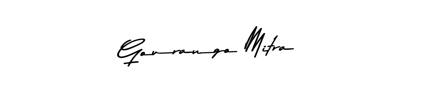 Use a signature maker to create a handwritten signature online. With this signature software, you can design (Asem Kandis PERSONAL USE) your own signature for name Gourango Mitra. Gourango Mitra signature style 9 images and pictures png