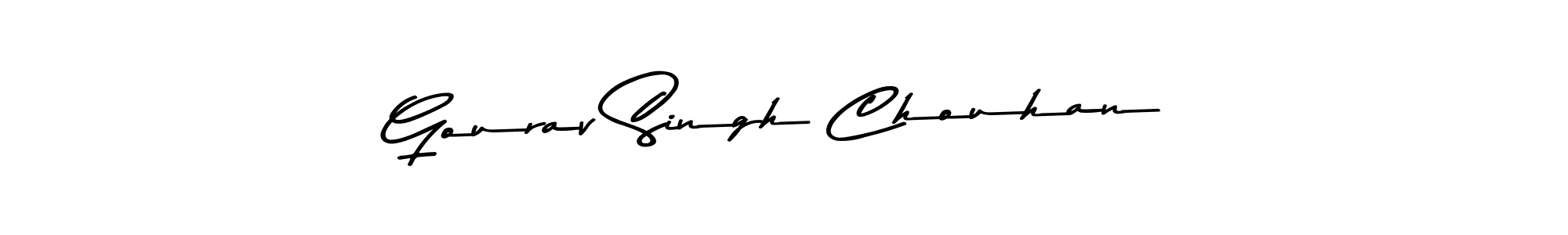 Design your own signature with our free online signature maker. With this signature software, you can create a handwritten (Asem Kandis PERSONAL USE) signature for name Gourav Singh Chouhan. Gourav Singh Chouhan signature style 9 images and pictures png