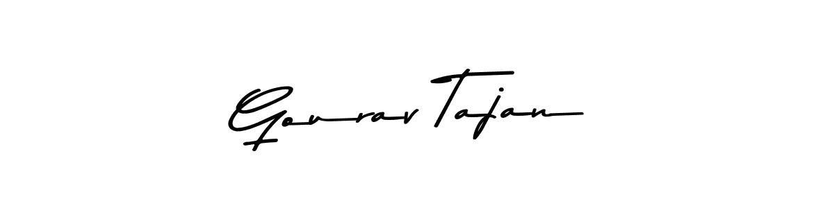 Gourav Tajan stylish signature style. Best Handwritten Sign (Asem Kandis PERSONAL USE) for my name. Handwritten Signature Collection Ideas for my name Gourav Tajan. Gourav Tajan signature style 9 images and pictures png