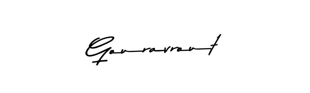 Similarly Asem Kandis PERSONAL USE is the best handwritten signature design. Signature creator online .You can use it as an online autograph creator for name Gouravrout. Gouravrout signature style 9 images and pictures png