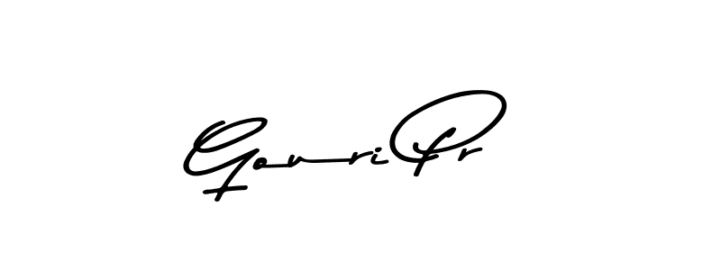 Similarly Asem Kandis PERSONAL USE is the best handwritten signature design. Signature creator online .You can use it as an online autograph creator for name Gouri Pr. Gouri Pr signature style 9 images and pictures png