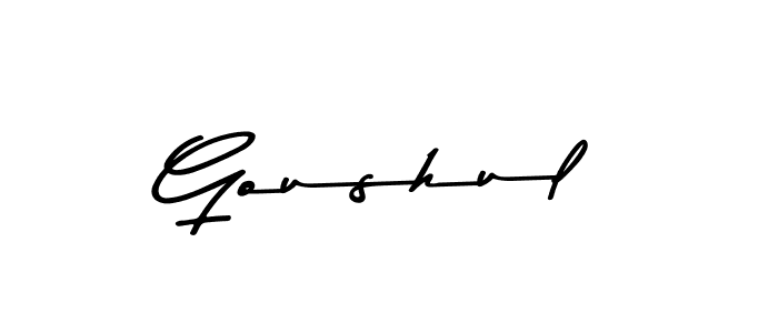 Once you've used our free online signature maker to create your best signature Asem Kandis PERSONAL USE style, it's time to enjoy all of the benefits that Goushul name signing documents. Goushul signature style 9 images and pictures png