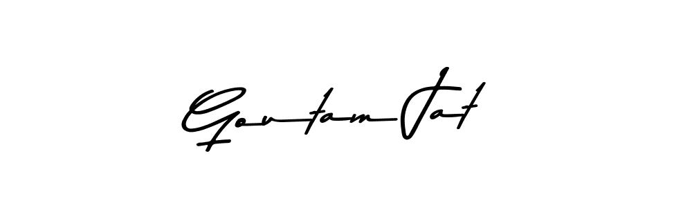 You can use this online signature creator to create a handwritten signature for the name Goutam Jat. This is the best online autograph maker. Goutam Jat signature style 9 images and pictures png