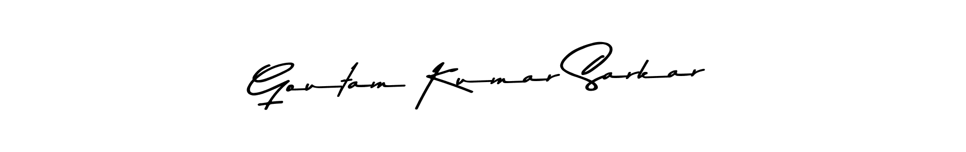 Goutam Kumar Sarkar stylish signature style. Best Handwritten Sign (Asem Kandis PERSONAL USE) for my name. Handwritten Signature Collection Ideas for my name Goutam Kumar Sarkar. Goutam Kumar Sarkar signature style 9 images and pictures png