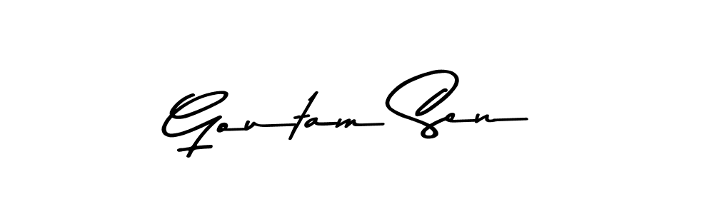 How to Draw Goutam Sen signature style? Asem Kandis PERSONAL USE is a latest design signature styles for name Goutam Sen. Goutam Sen signature style 9 images and pictures png