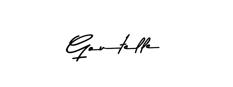 Asem Kandis PERSONAL USE is a professional signature style that is perfect for those who want to add a touch of class to their signature. It is also a great choice for those who want to make their signature more unique. Get Goutelle name to fancy signature for free. Goutelle signature style 9 images and pictures png