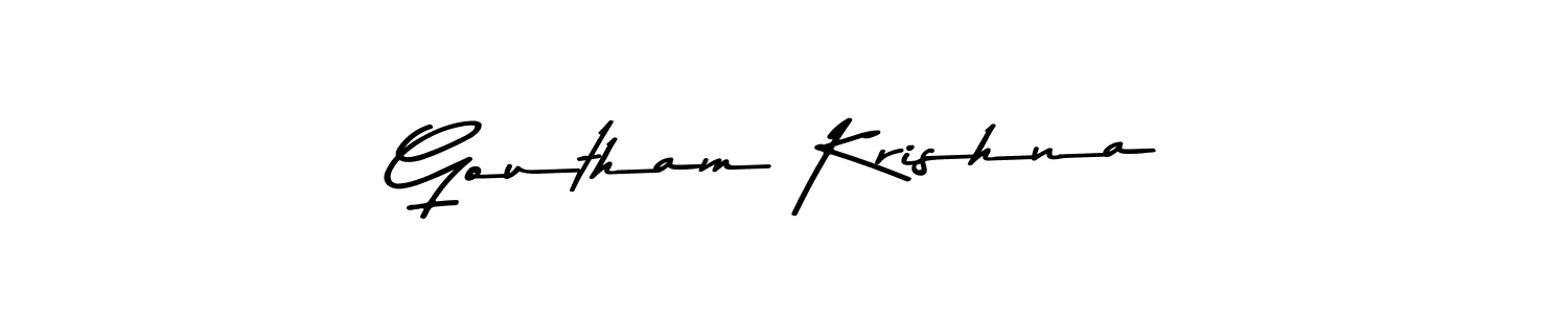 You can use this online signature creator to create a handwritten signature for the name Goutham Krishna. This is the best online autograph maker. Goutham Krishna signature style 9 images and pictures png