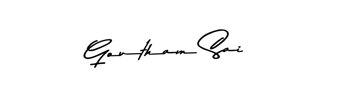 It looks lik you need a new signature style for name Goutham Sai. Design unique handwritten (Asem Kandis PERSONAL USE) signature with our free signature maker in just a few clicks. Goutham Sai signature style 9 images and pictures png