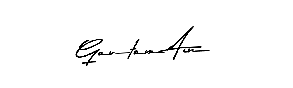 Here are the top 10 professional signature styles for the name Goutom Ain. These are the best autograph styles you can use for your name. Goutom Ain signature style 9 images and pictures png