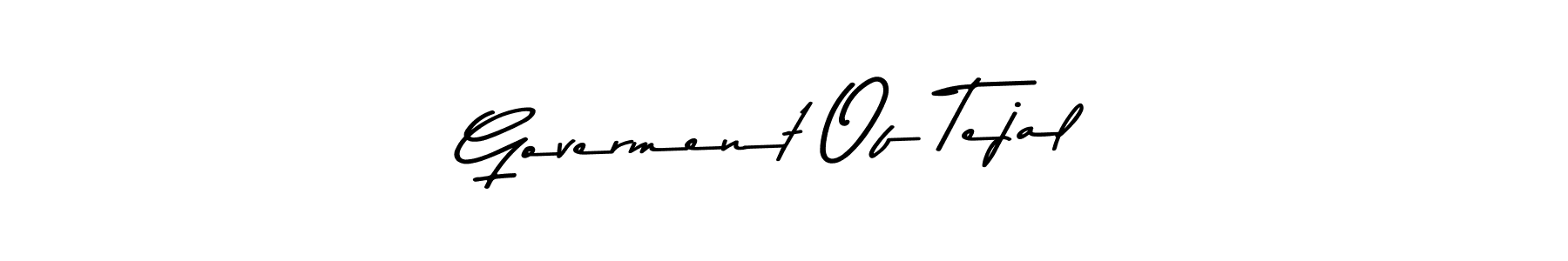 Also You can easily find your signature by using the search form. We will create Goverment Of Tejal name handwritten signature images for you free of cost using Asem Kandis PERSONAL USE sign style. Goverment Of Tejal signature style 9 images and pictures png