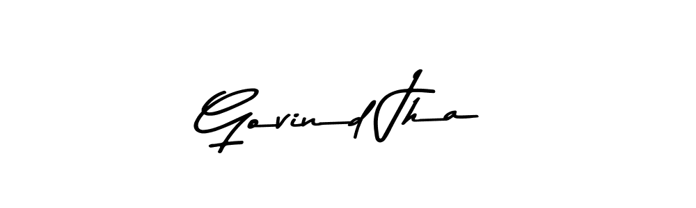 Also You can easily find your signature by using the search form. We will create Govind Jha name handwritten signature images for you free of cost using Asem Kandis PERSONAL USE sign style. Govind Jha signature style 9 images and pictures png