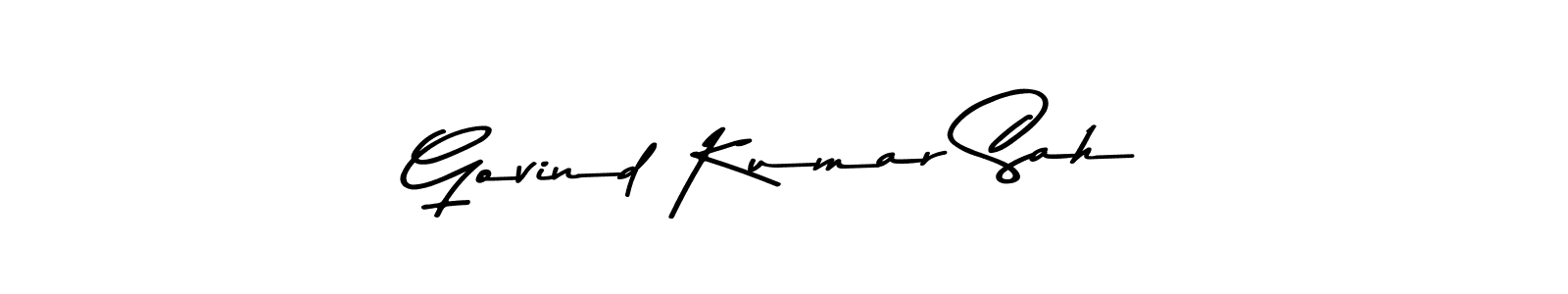 Make a beautiful signature design for name Govind Kumar Sah. Use this online signature maker to create a handwritten signature for free. Govind Kumar Sah signature style 9 images and pictures png