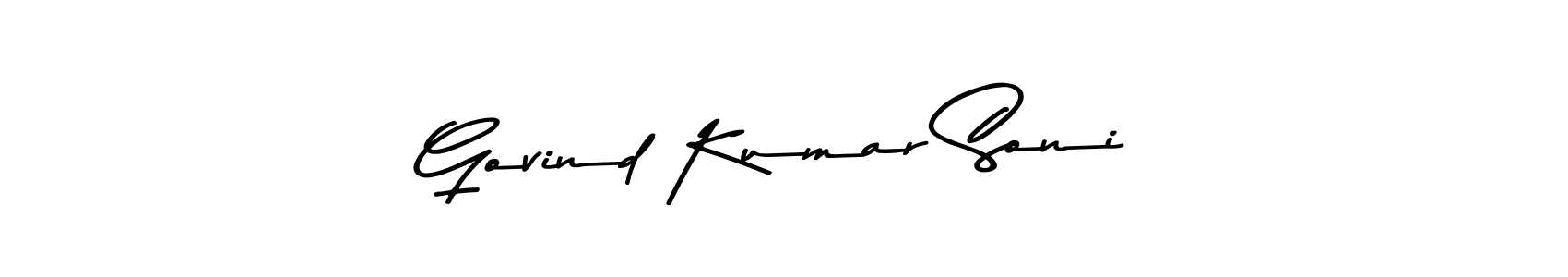 Make a short Govind Kumar Soni signature style. Manage your documents anywhere anytime using Asem Kandis PERSONAL USE. Create and add eSignatures, submit forms, share and send files easily. Govind Kumar Soni signature style 9 images and pictures png