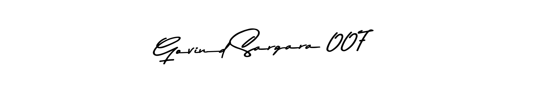 Create a beautiful signature design for name Govind Sargara 007. With this signature (Asem Kandis PERSONAL USE) fonts, you can make a handwritten signature for free. Govind Sargara 007 signature style 9 images and pictures png