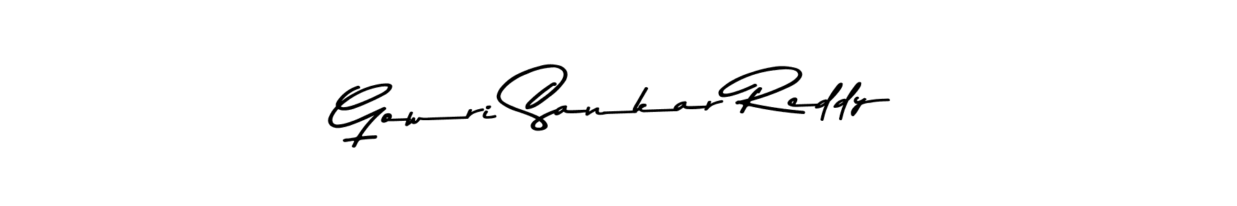 The best way (Asem Kandis PERSONAL USE) to make a short signature is to pick only two or three words in your name. The name Gowri Sankar Reddy include a total of six letters. For converting this name. Gowri Sankar Reddy signature style 9 images and pictures png