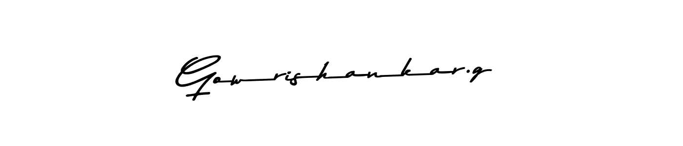 Also we have Gowrishankar.g name is the best signature style. Create professional handwritten signature collection using Asem Kandis PERSONAL USE autograph style. Gowrishankar.g signature style 9 images and pictures png