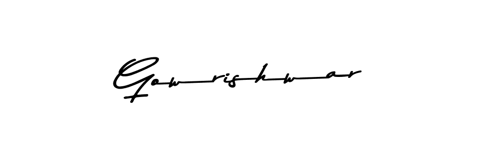 Check out images of Autograph of Gowrishwar name. Actor Gowrishwar Signature Style. Asem Kandis PERSONAL USE is a professional sign style online. Gowrishwar signature style 9 images and pictures png