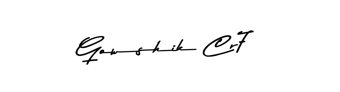 You can use this online signature creator to create a handwritten signature for the name Gowshik Cr7. This is the best online autograph maker. Gowshik Cr7 signature style 9 images and pictures png